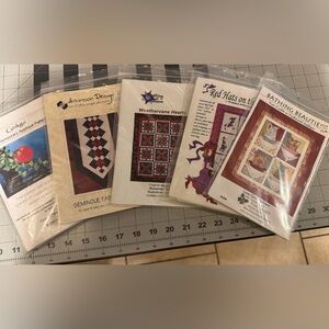 5 Quilt Pattern Collection